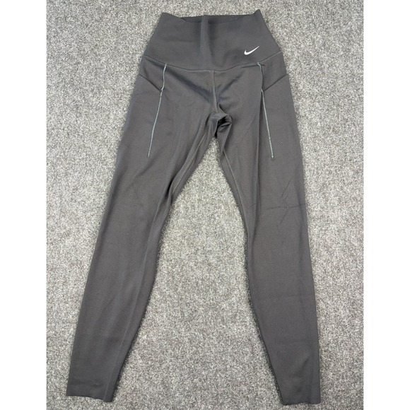 Nike Pants - Nike Universa Dri-FIT Womens High Rise Leggings Gray Pockets DQ6023-060 Small